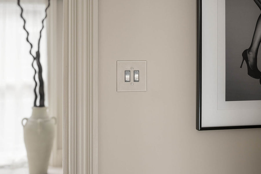 Prism discreetly complements the luxury interiors of Dr Brady’s London home. Image: Alex Winship