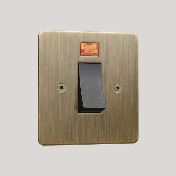 Black Inserts/Black Led/1G Led Black/Ambassador Classic 1G-Led Black/Antique Brass