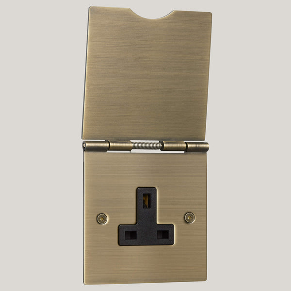 Black Inserts/1G Black/Antique Brass