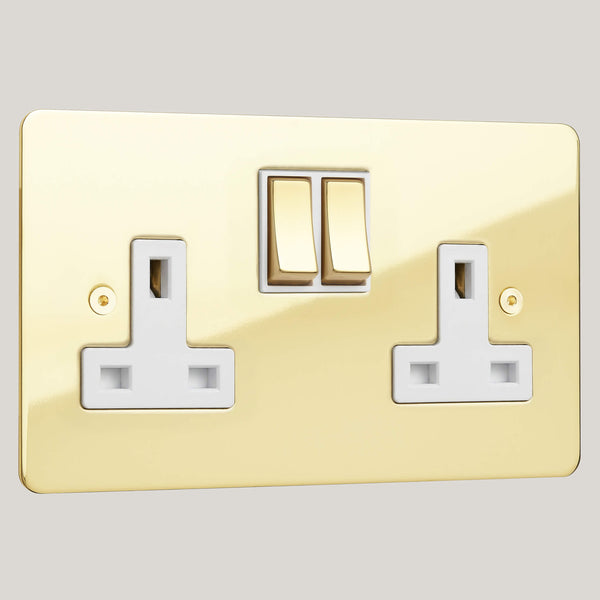 White Inserts/2G White/Ambassador Classic 2G White/Polished Brass