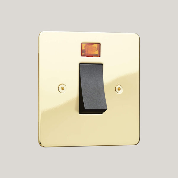 Black Inserts/Black Led/1G Led Black/Ambassador Classic 1G-Led Black/Polished Brass