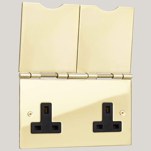Black Inserts/2G Black/Polished Brass