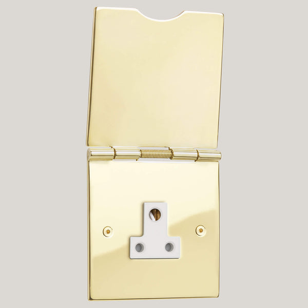 White Inserts/1G White/Polished Brass
