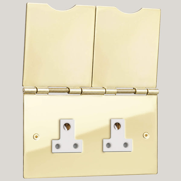 White Inserts/2G White/Polished Brass