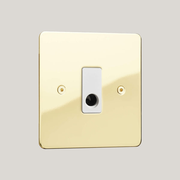 White Inserts/Ambassador Classic White/Polished Brass