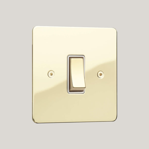 White Inserts/1G White/Ambassador Classic 1G White/Polished Brass Unlacquered