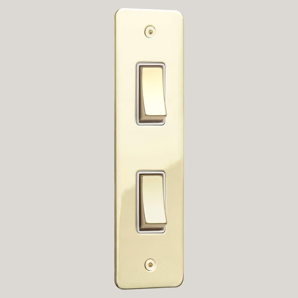 White Inserts/2G White/Ambassador Classic 2G White/Polished Brass Unlacquered 