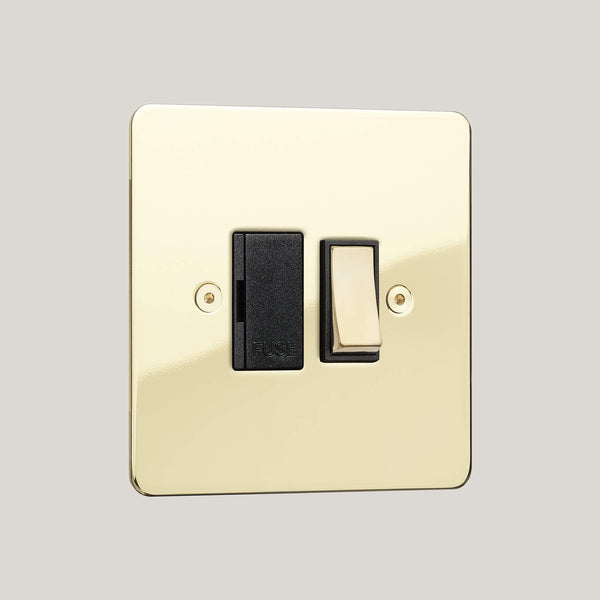 Black Inserts/Ambassador Classic Black/Polished Brass Unlacquered