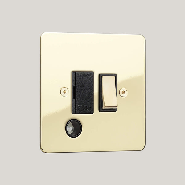 Black Inserts/Ambassador Classic Black/Polished Brass Unlacquered