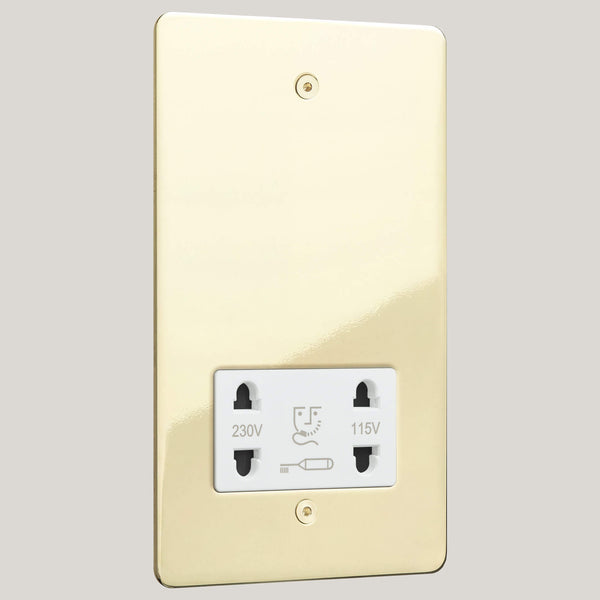 White Inserts/1G White/Ambassador Classic 1G White/Polished Brass Unlacquered