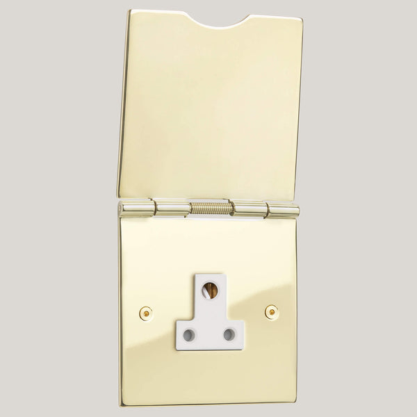 White Inserts/1G White/Polished Brass Unlacquered