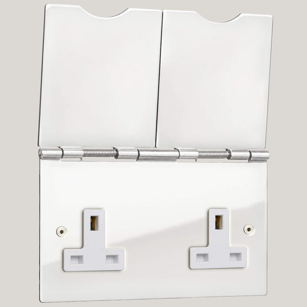 White Inserts/2G White/Polished Chrome