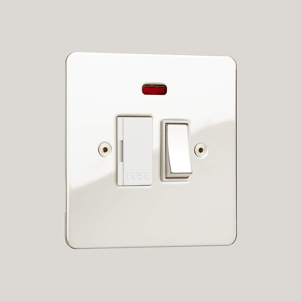 White Inserts/Ambassador Classic White/Polished Nickel