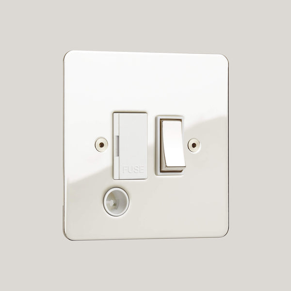 White Inserts/Ambassador Classic White/Polished Nickel