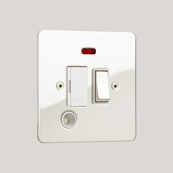 White Inserts/Ambassador Classic White/Polished Nickel