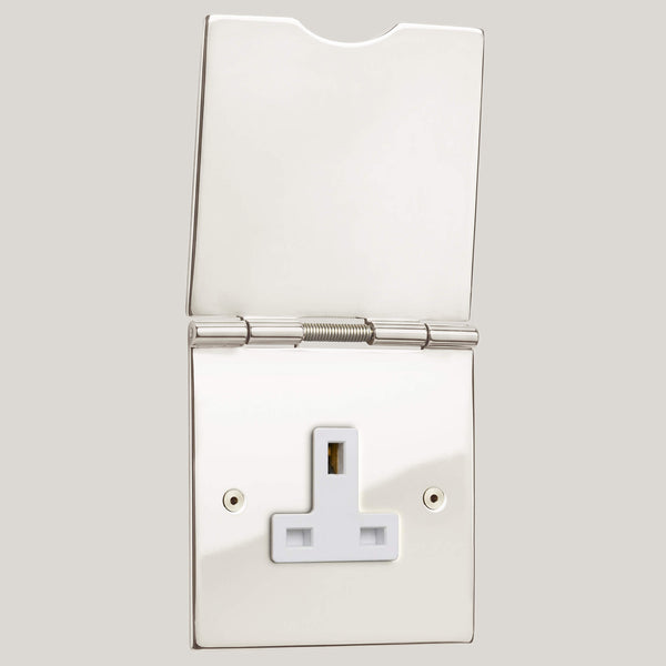 White Inserts/1G White/Polished Nickel
