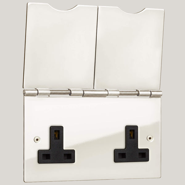 Black Inserts/2G Black/Polished Nickel