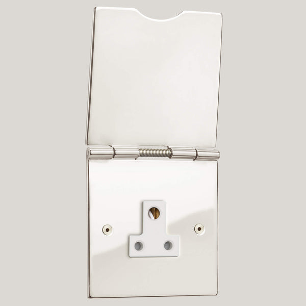 White Inserts/1G White/Polished Nickel
