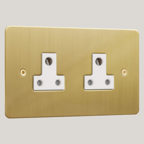 White Inserts/2G White/Ambassador Classic 2G White/Satin Brass