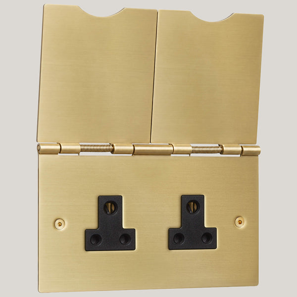 Black Inserts/2G Black/Satin Brass