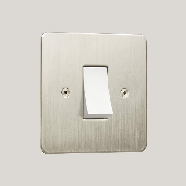 White Inserts/White No-Led/1G No-Led White/Ambassador Classic 1G-No-Led White/Satin Nickel