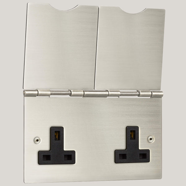 Black Inserts/2G Black/Satin Nickel
