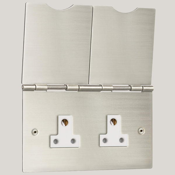 White Inserts/2G White/Satin Nickel