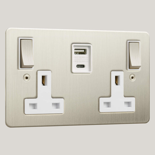 White Inserts/2G White-45W/Ambassador Classic 2G White-45W/Satin Nickel