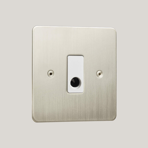 White Inserts/Ambassador Classic White/Satin Nickel