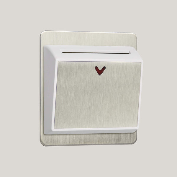 White Inserts/Ambassador Classic White/Satin Stainless
