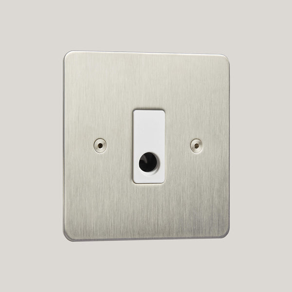 White Inserts/Ambassador Classic White/Satin Stainless