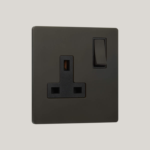 Black Inserts/1G Black/Lutron Signature Square 1G Black/Aged Bronze