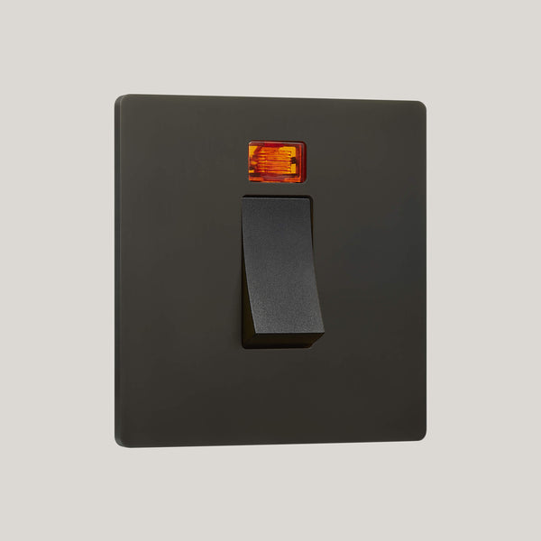 Black Inserts/Black Led/1G Led Black/Lutron Signature Square 1G-Led Black/Aged Bronze