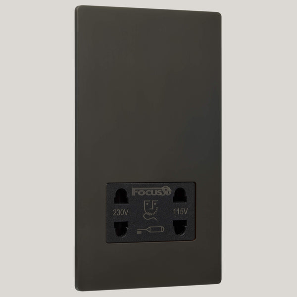 Black Inserts/1G Black/Lutron Signature Square 1G Black/Aged Bronze