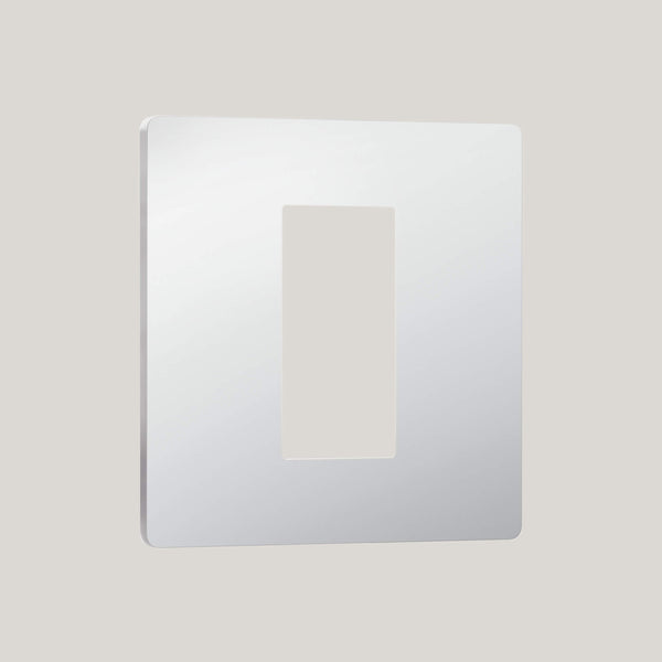 1G/Lutron Signature Square 1G/Bright Chrome