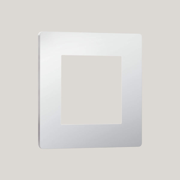 2G/Lutron Signature Square 2G/Bright Chrome