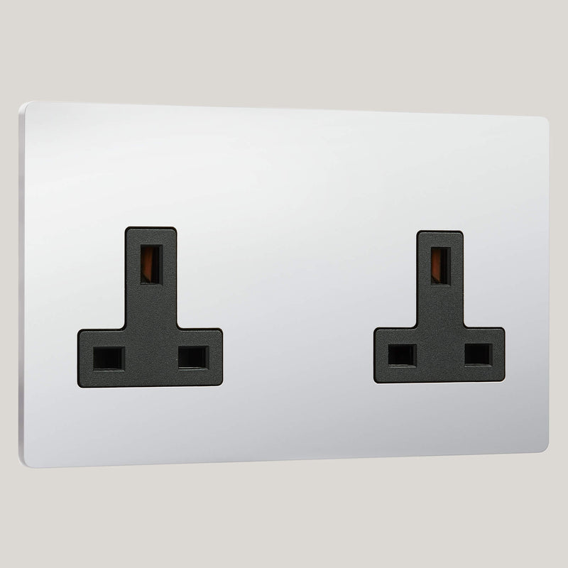 Lutron Signature Square 2G Black