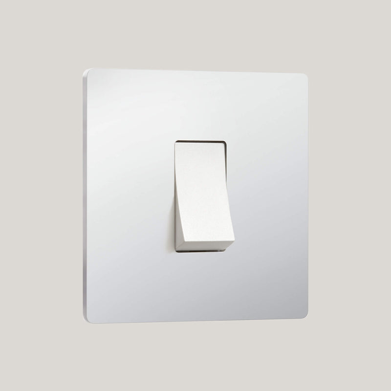 Lutron Signature Square 1G-No-Led White
