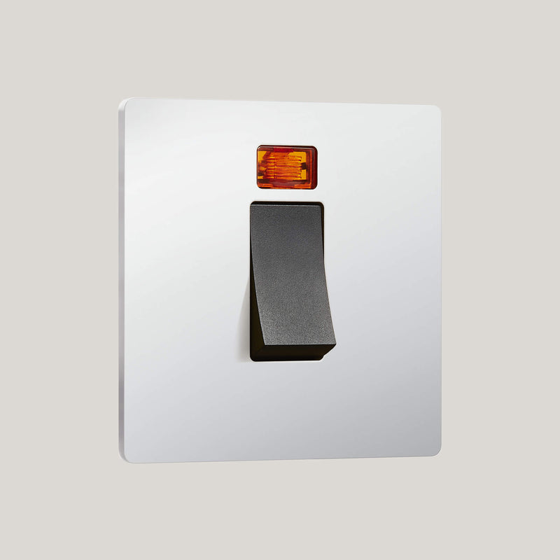 Lutron Signature Square 1G-Led Black