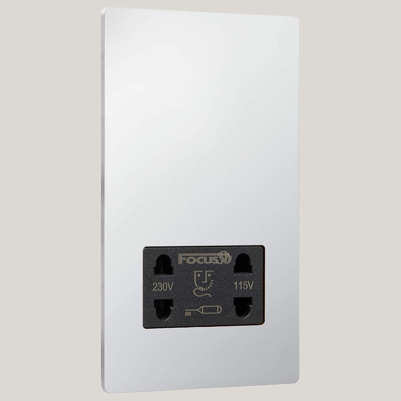 Lutron Signature Square 1G Black