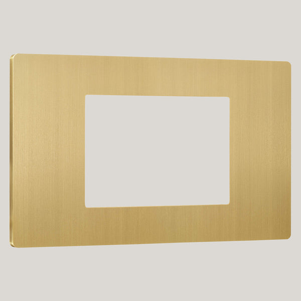 3G/Lutron Signature Square 3G/Brushed Brass