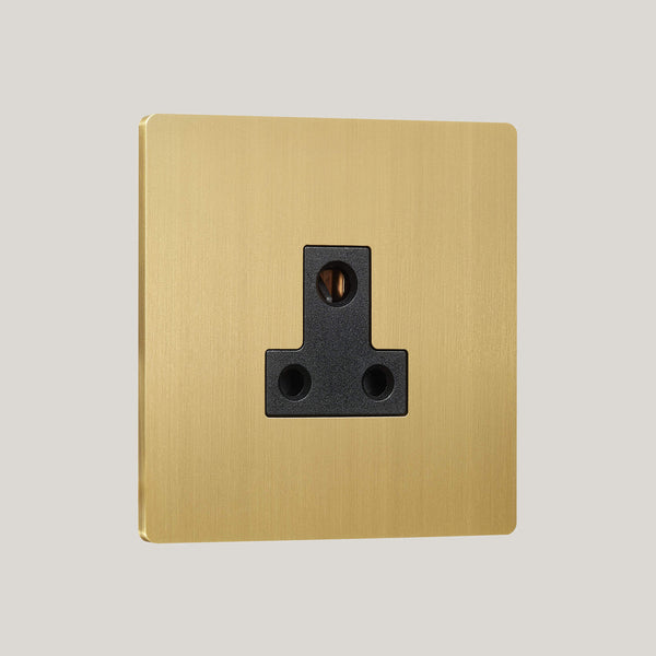 BLACK INSERTS/1G Black/Lutron Signature Square 1G Black/Brushed Brass