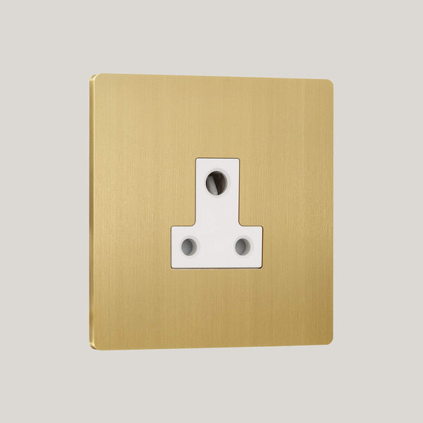 WHITE INSERTS/1G White/Lutron Signature Square 1G White/Brushed Brass