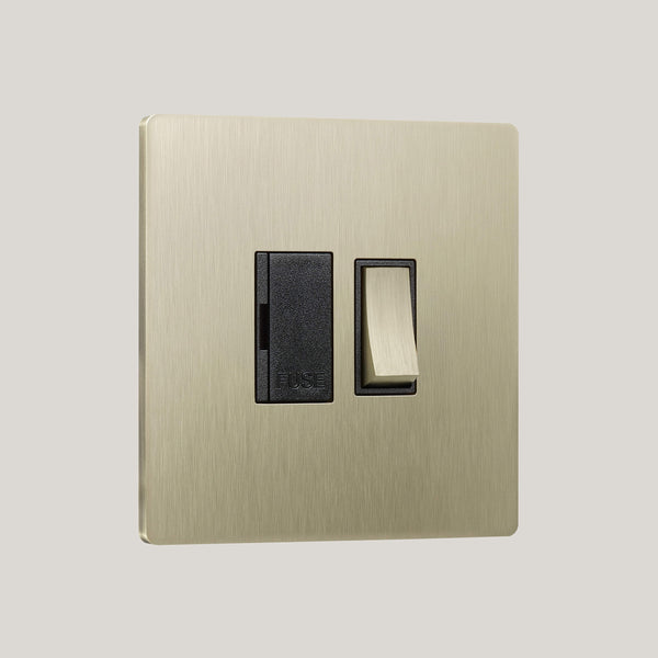 Black Inserts/Lutron Signature Square Black/Champagne