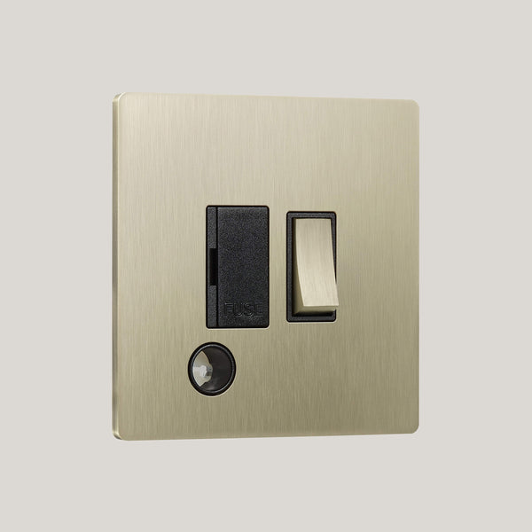 Black Inserts/Lutron Signature Square Black/Champagne