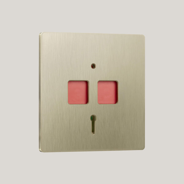 Lutron Signature Square/Champagne