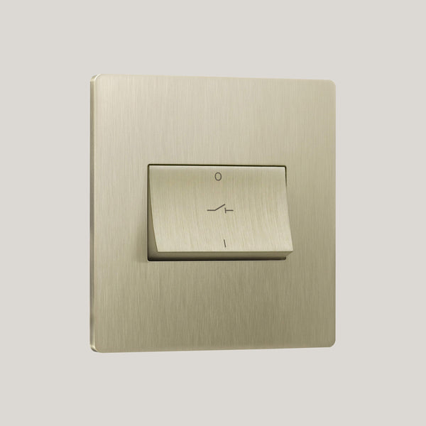 Black Inserts/Lutron Signature Square/Champagne