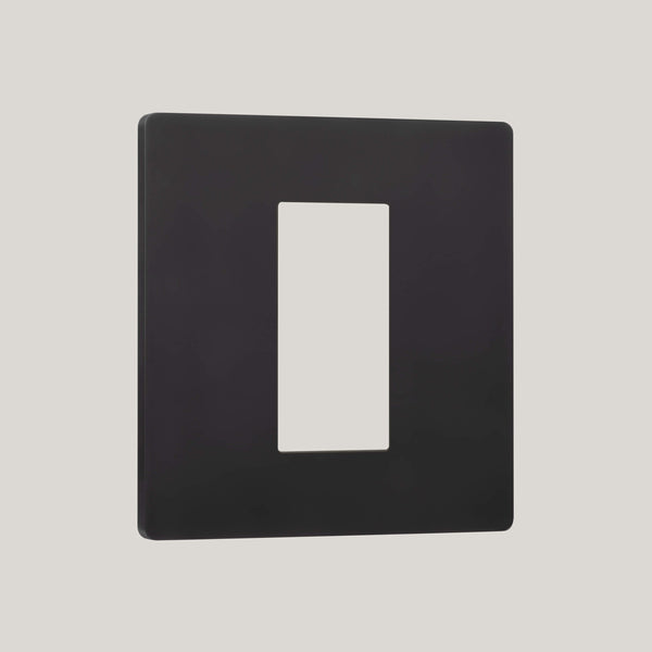 1G/Lutron Signature Square 1G/Matt Black