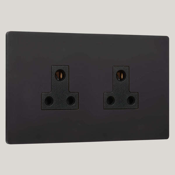 BLACK INSERTS/2G Black/Lutron Signature Square 2G Black/Matt Black