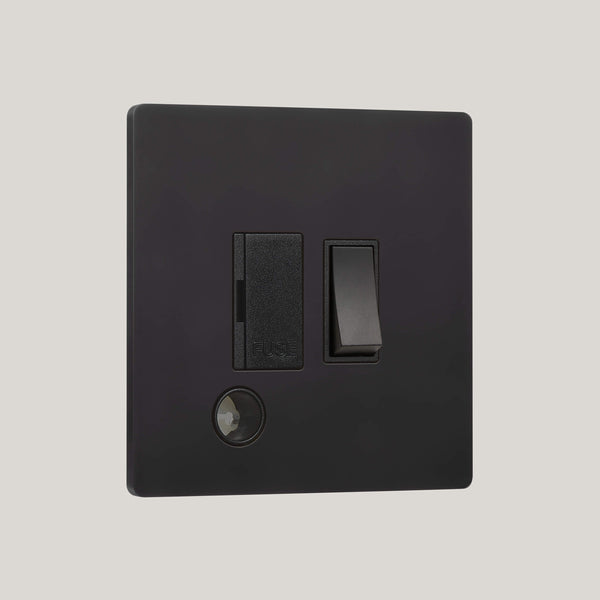 Black Inserts/Lutron Signature Square Black/Matt Black